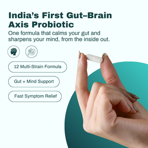 MindFlora Acid-Resistant Probiotics – 35 Billion CFU Multi-Strain formula for bloating relief, gut health & stress support