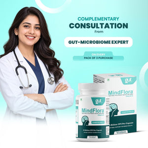 Free Gut-Microbiome Expert Consultation worth ₹500