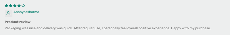 Customer Review